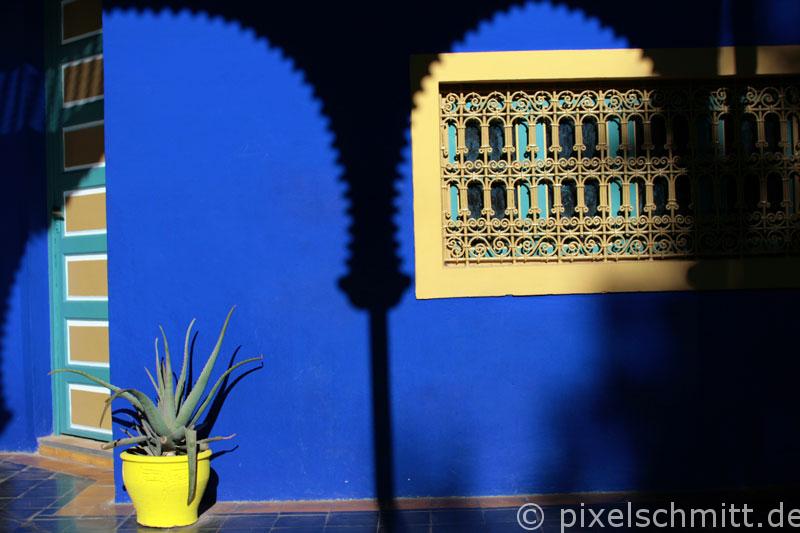 jardin majorelle yves saint laurent marrakesch