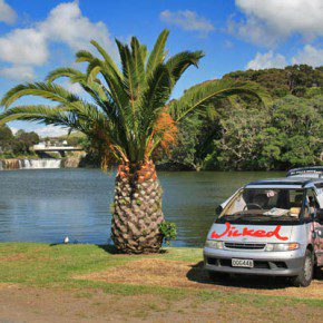 wicked camper neuseeland campingplatz1