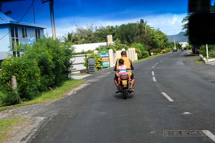 Fotos aus der Südsee: Rarotonga (Cook Islands) Kindersicherung á la Südsee