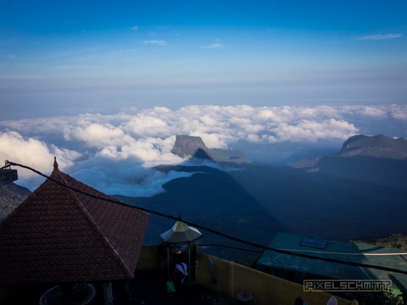 Auf dem Gipfel des Adams Peak