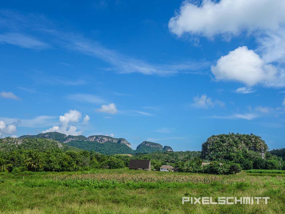 Vinales, Kuba: Ein wunderbares Fleckchen Erde Das Tal von Viñales - einfach schön