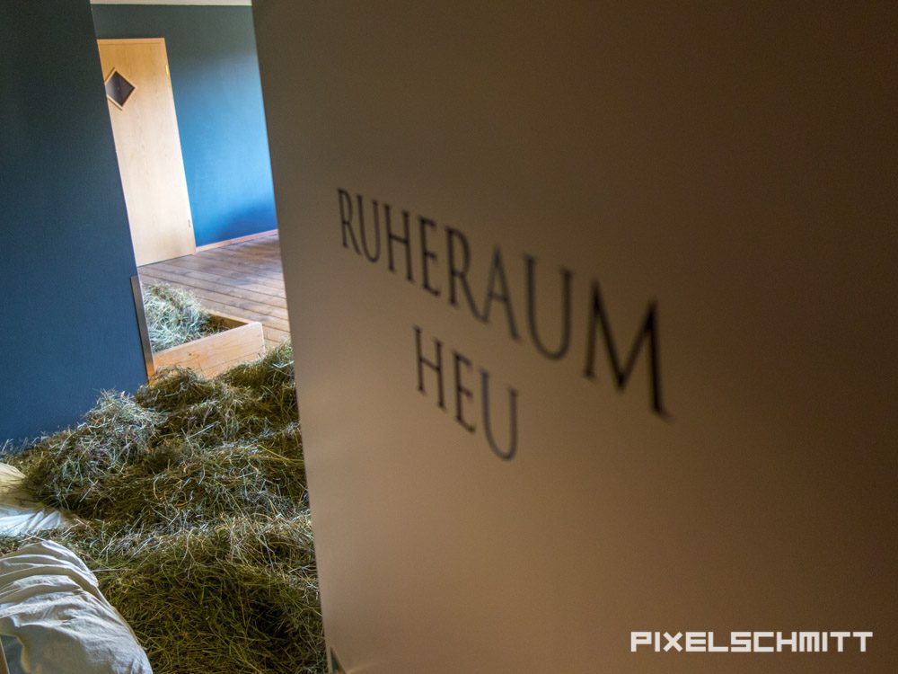 Wellness und Entspannung im Heubett