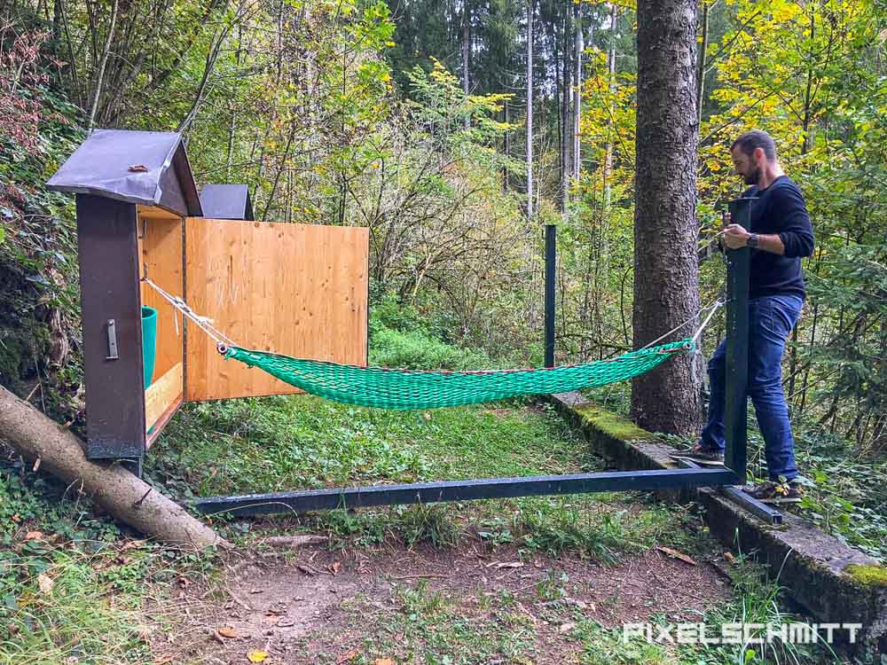 Hängematten im Wald und Wellness im Allgäu