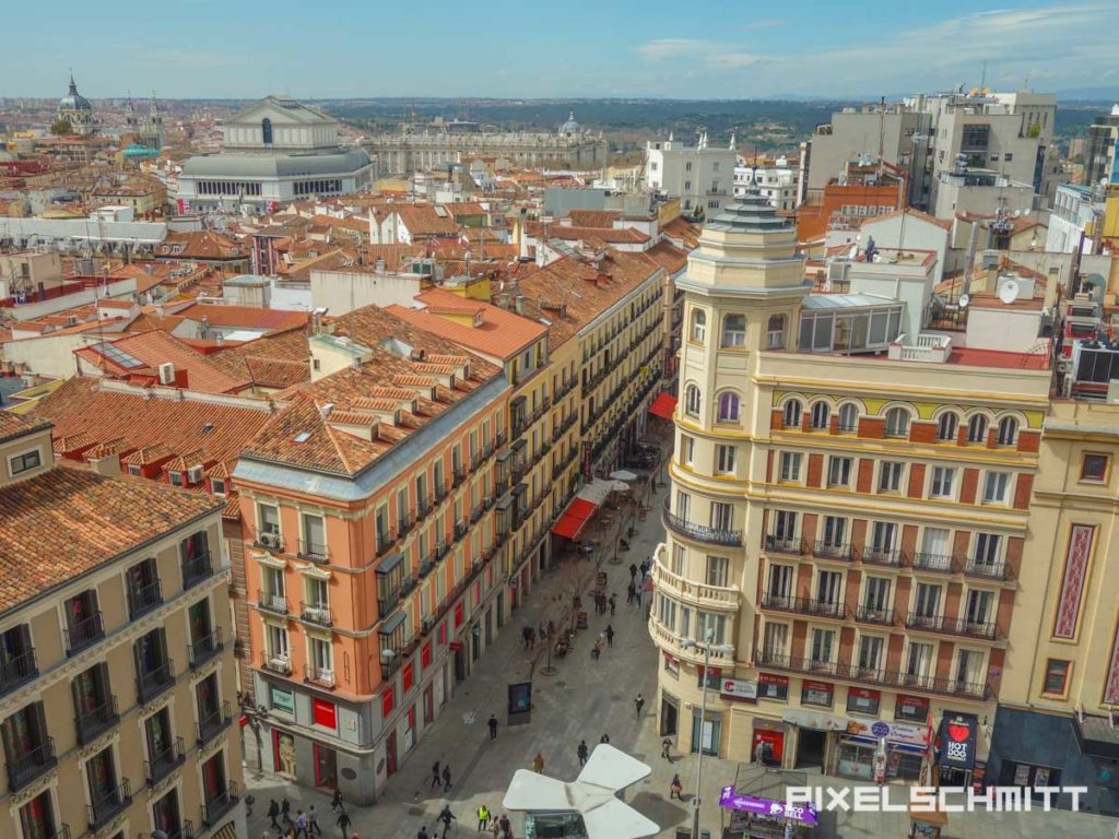 ❤️ Madrid: Sehenswürdigkeiten und 13 tolle Tipps für dich Bester Blick über Madrids Sehenswürdigkeiten - und kostenlos