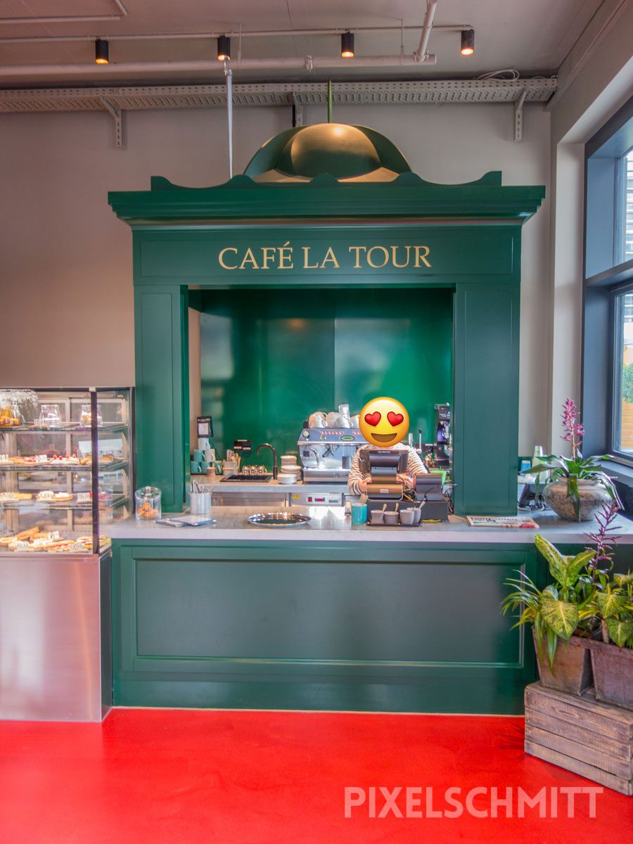 Das neue 25hours Hotel Düsseldorf und Tipps in der Nähe Kleines Kiosk in der Lobby