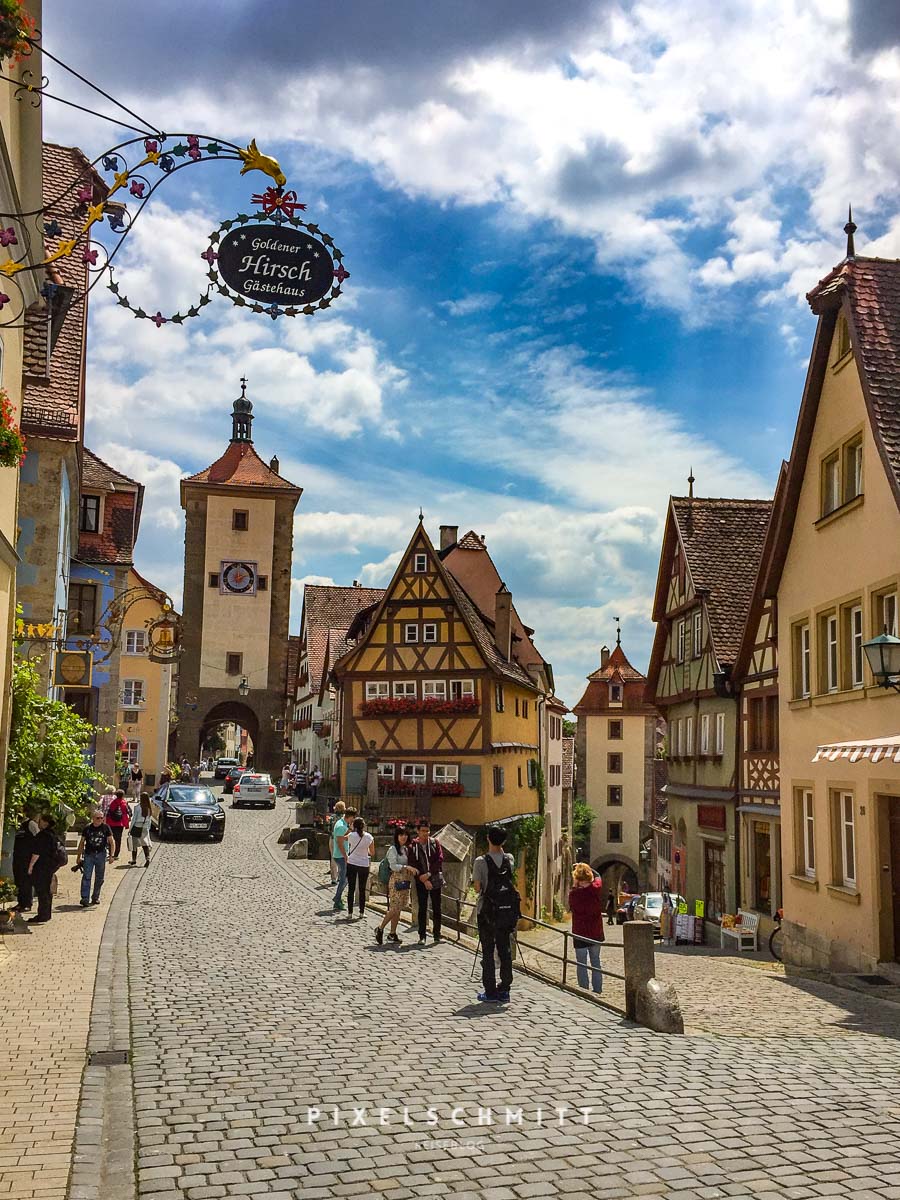 Rothenburg ob der Tauber: 5 Sehenswürdigkeiten für 1 Tag Rothenburg Plönlein