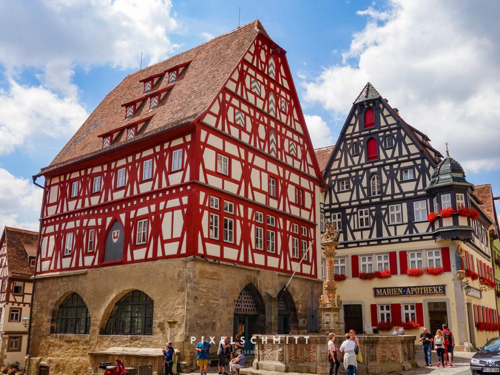 Rothenburg Fachwerkhäuser