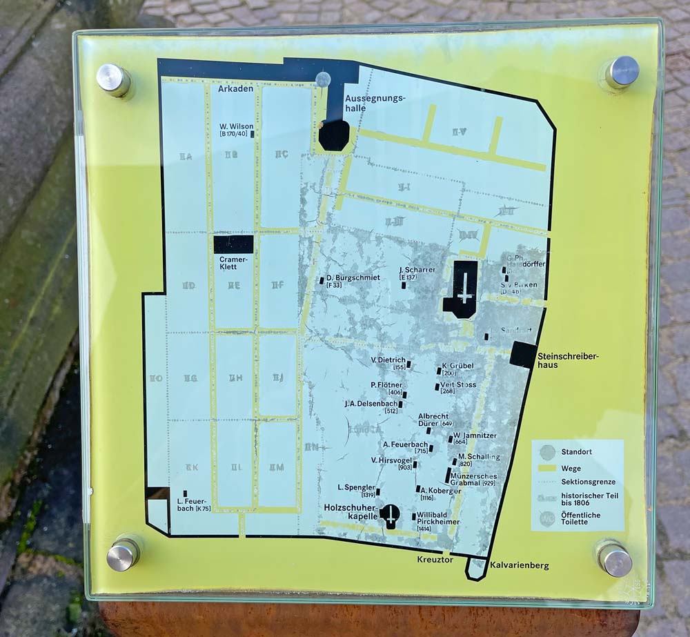 plan johannisfriedhof