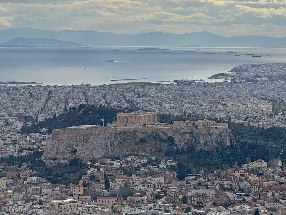 Städtereise Athen 2025: Tipps, Highlights und Erfahrungen staedtereise athen Lykabettus huegel blick